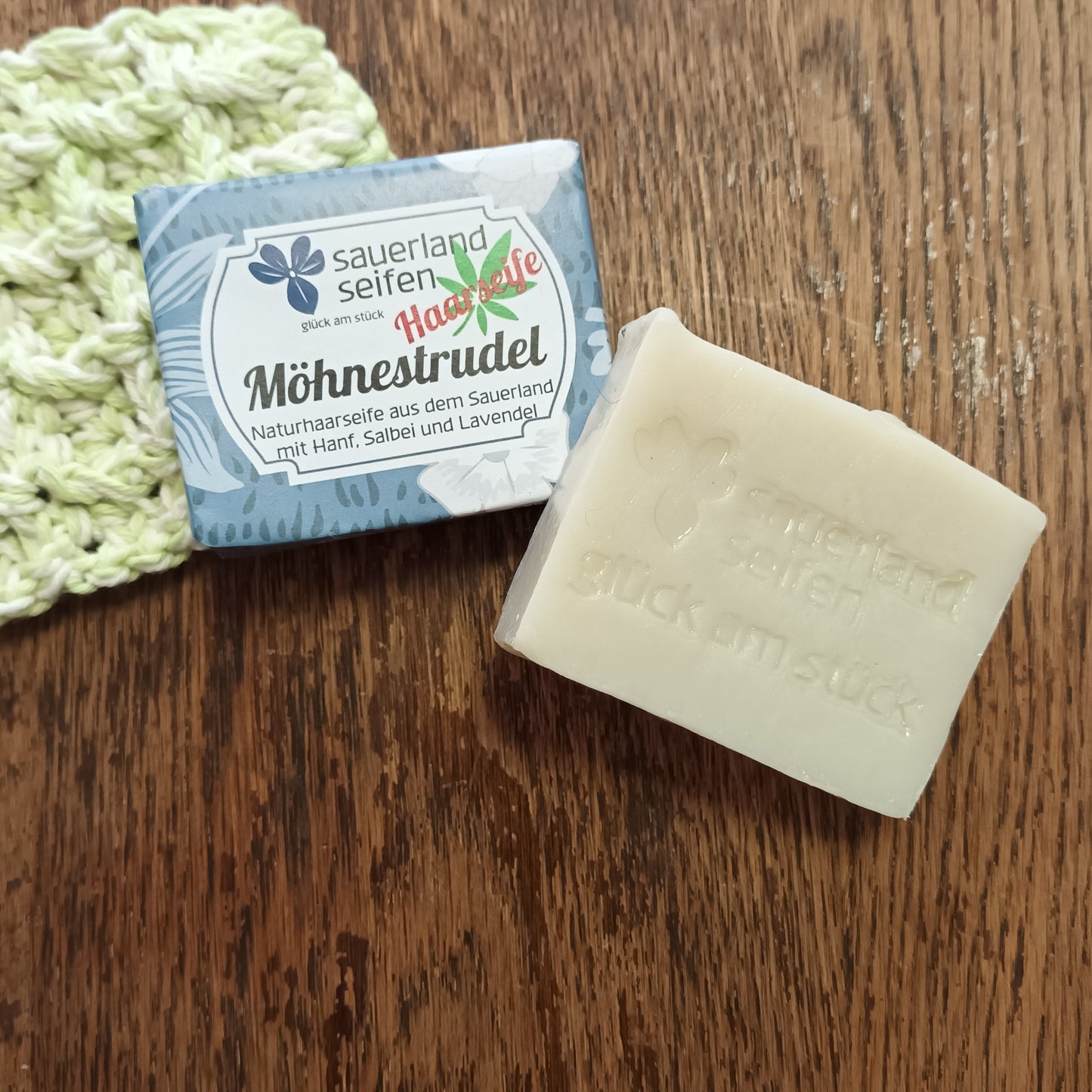 Möhnestrudel mit Hanf Salbei und Lavendel