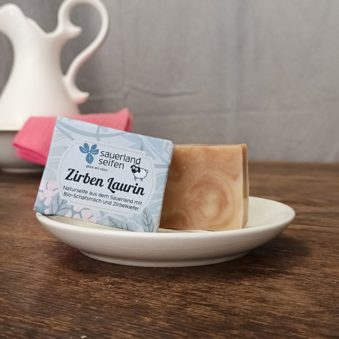 Zirben Laurin - Schafsmilchseife mit Zirbenduft