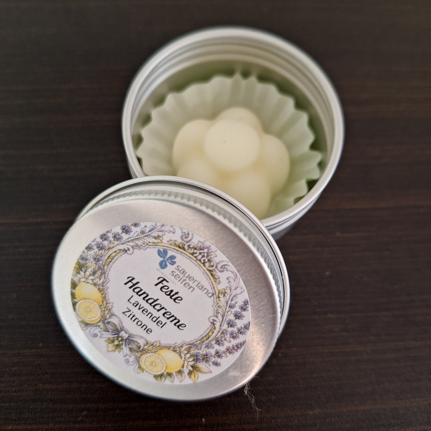 Feste Handcreme Lavendel Zitrone