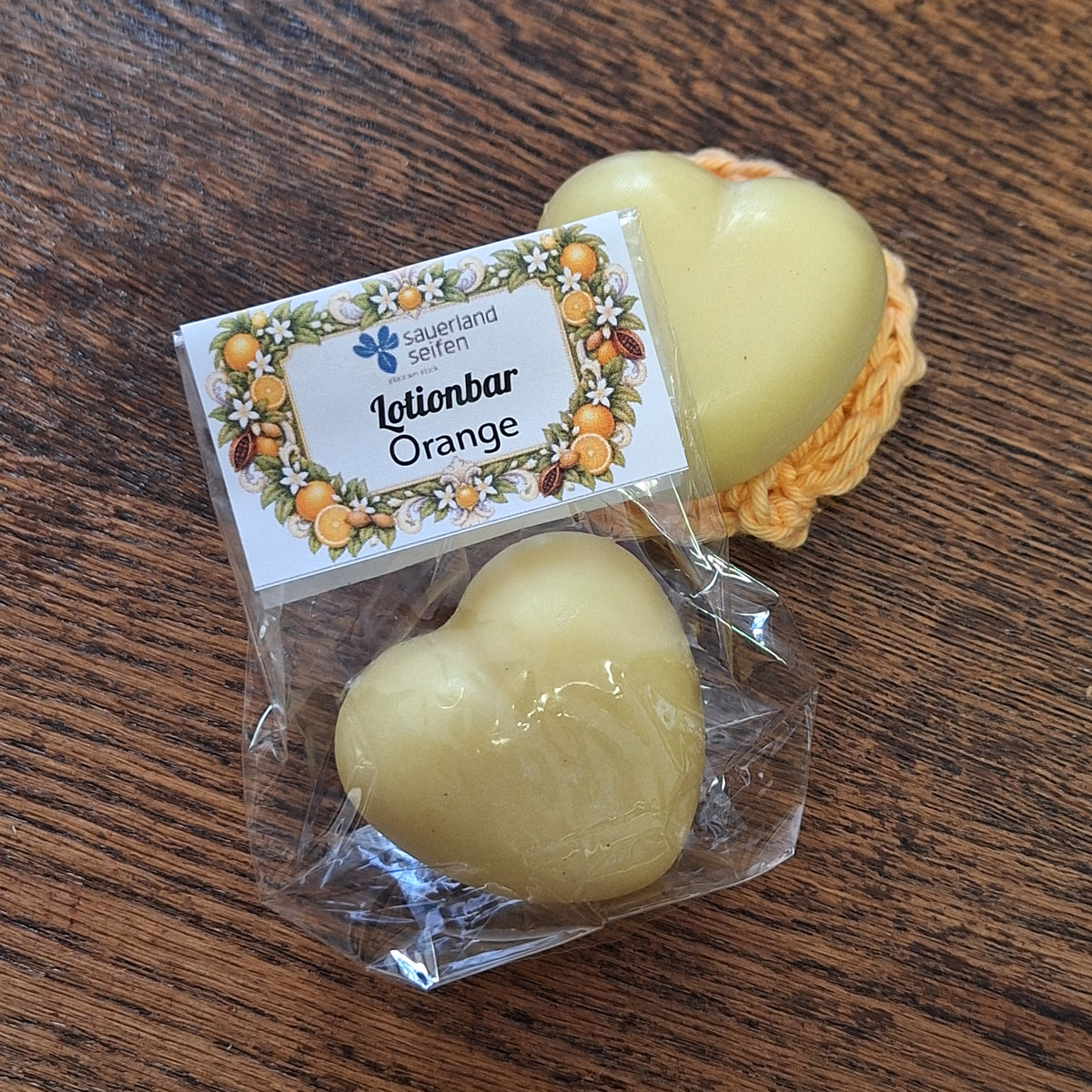 Lotionbar Orange Creme am Stück