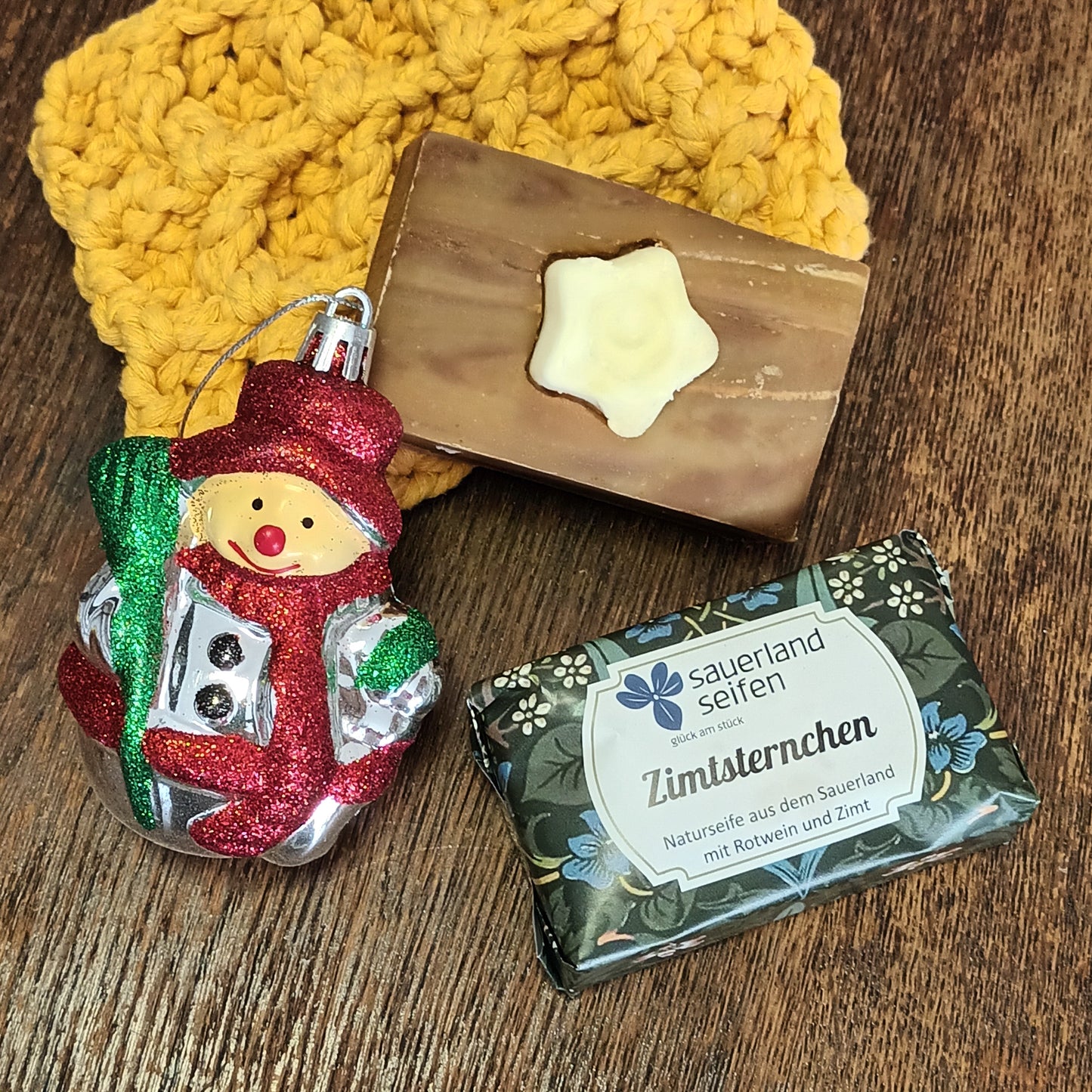 Weihnachtsseife zimtsternchen