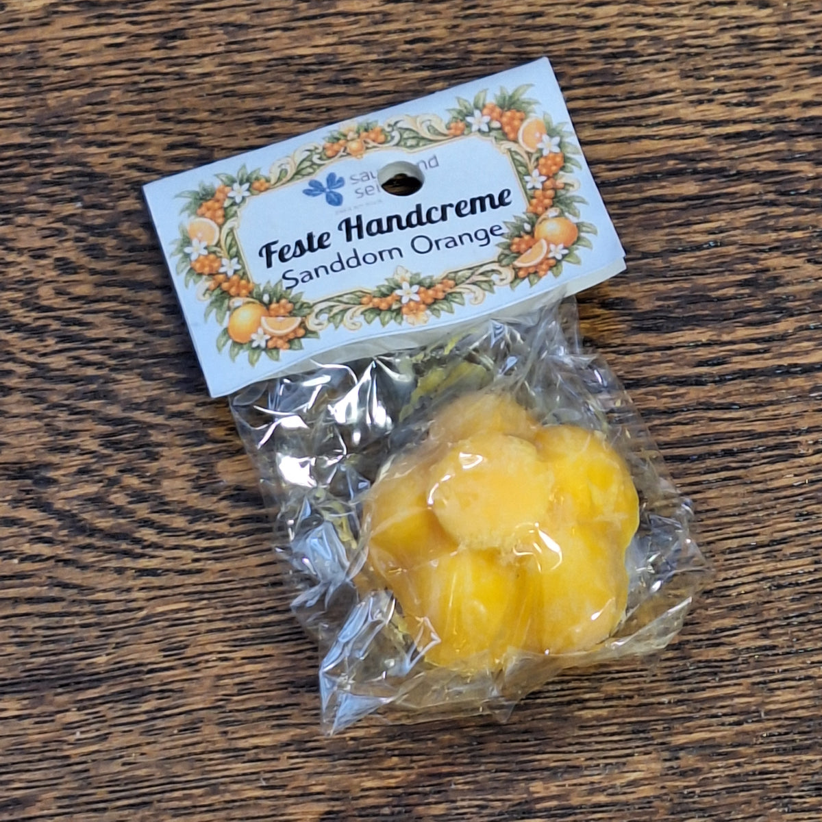 Feste Handcreme Sanddorn Mandarine Orange