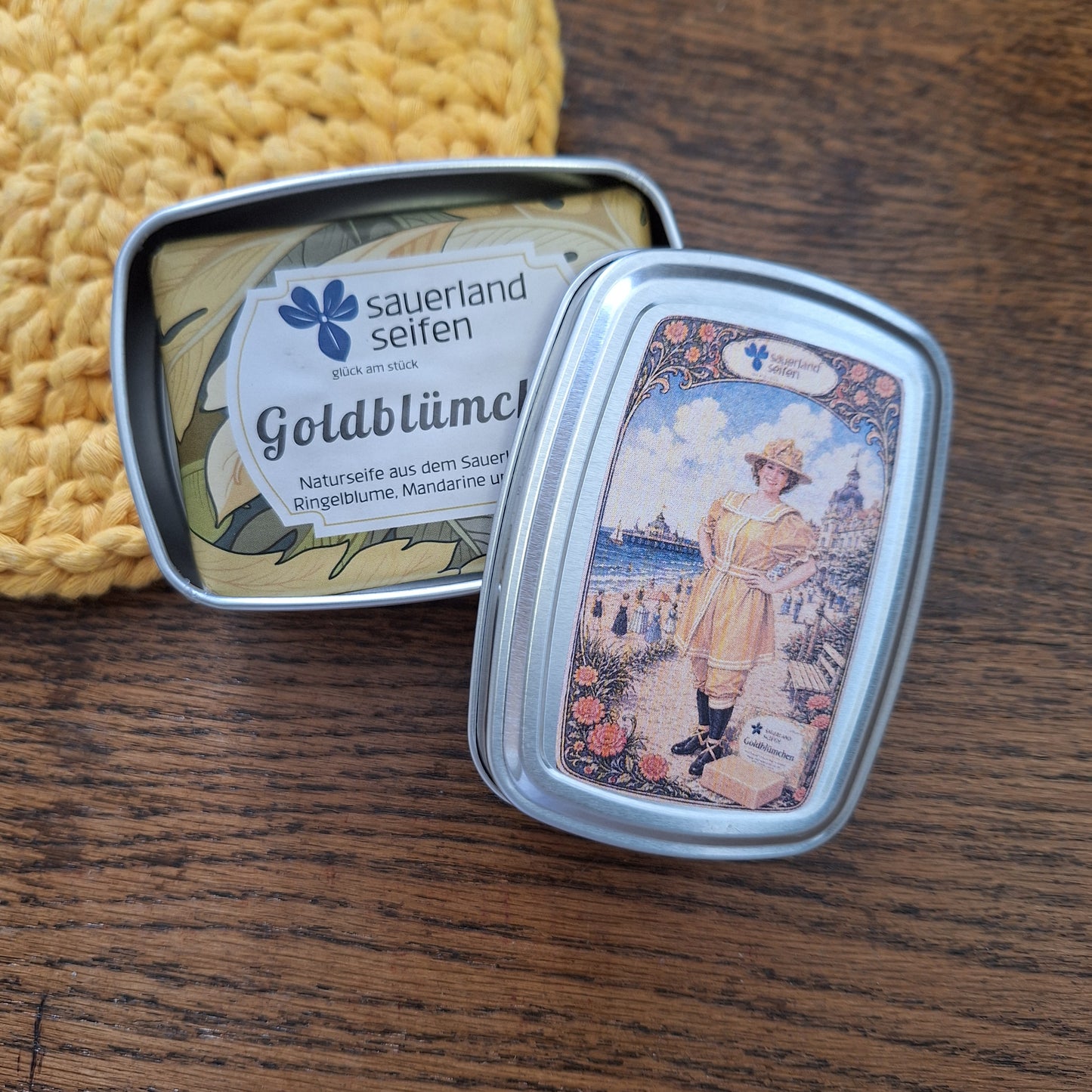Sauerlandseifen Schmuckdosen im Retrodesign