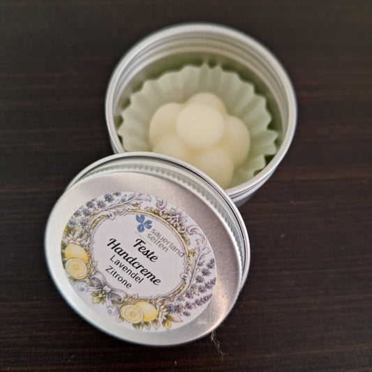 Feste Handcreme Lavendel Zitrone