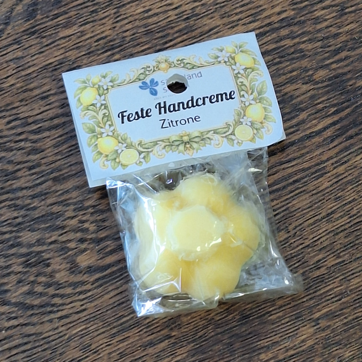 Feste Handcreme Zitrone