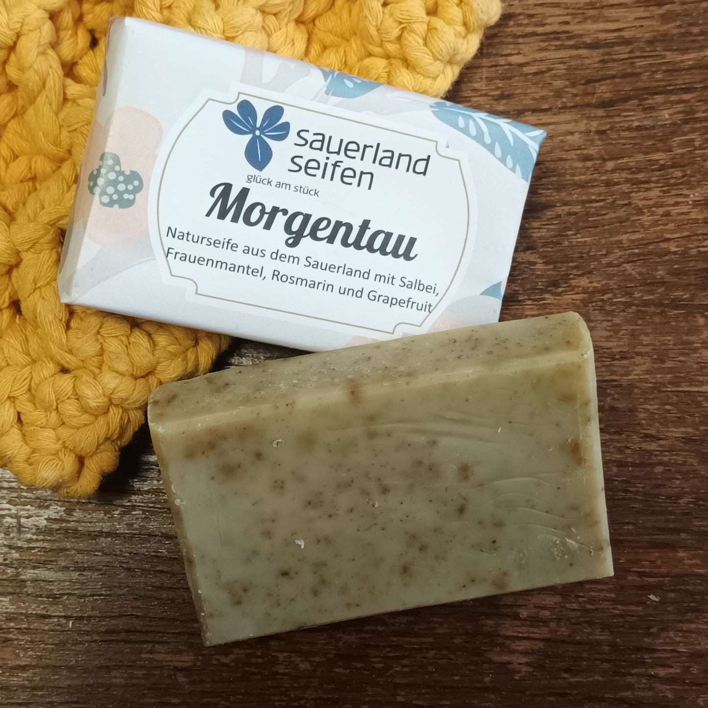 Morgentau die frische Kräuterseife